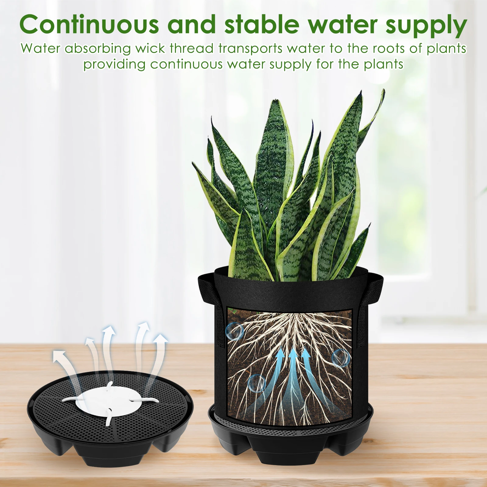 Drip Tray Saucer - 4 szt. Podstawki pod doniczki 2.8L