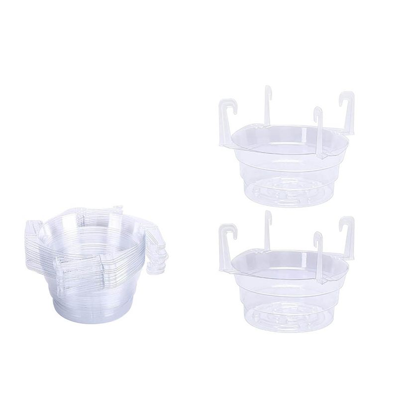 Drip Tray Saucer - ABGG – 15 sztuk – przezroczyste,