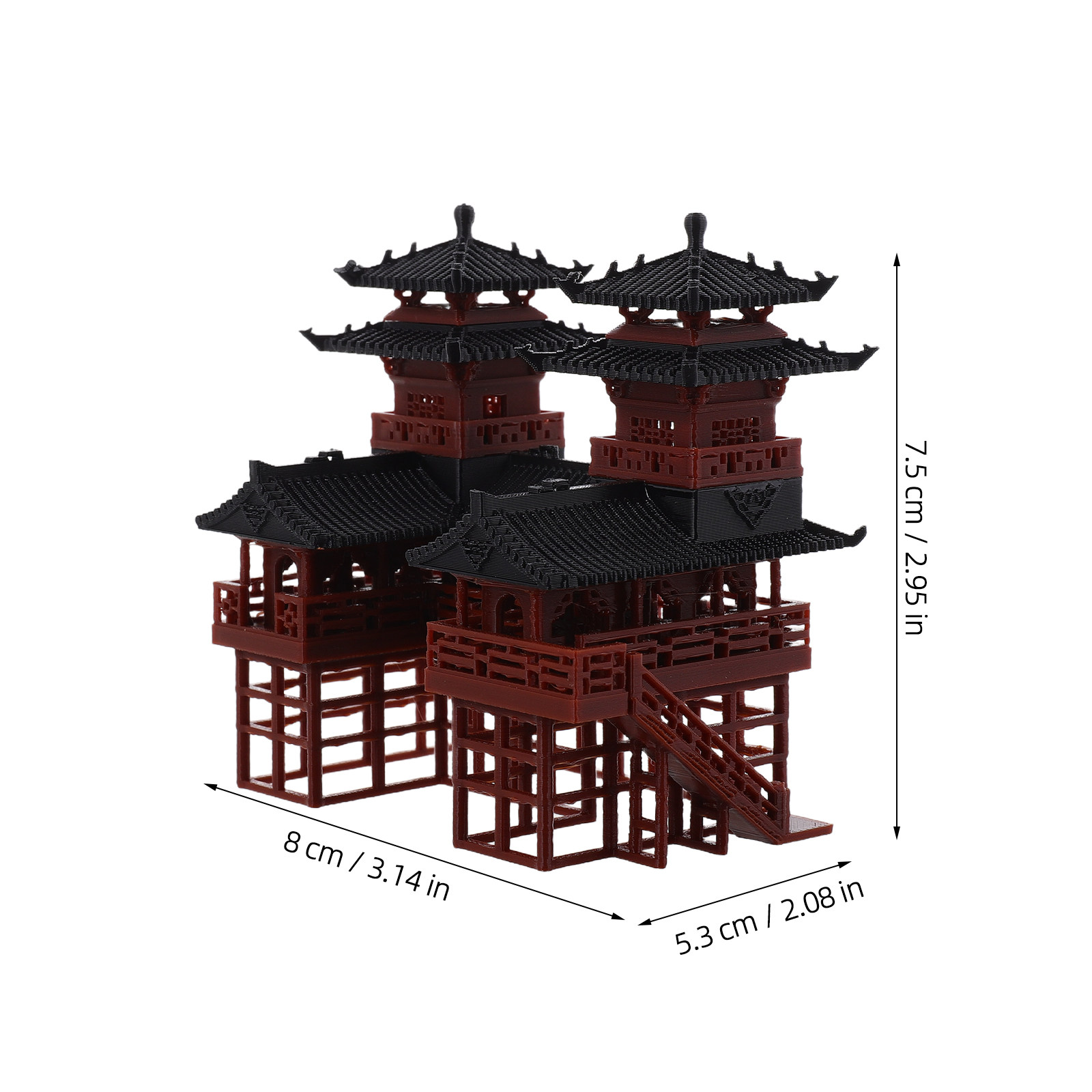 Miniaturowa Statuetka Pagody P – Bonsai Garden Landscape Design recenzja i cena