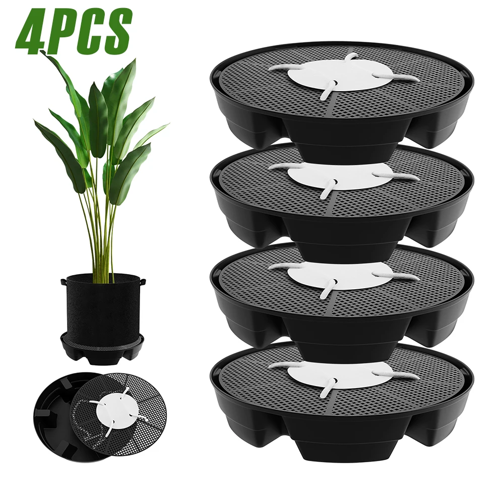 4 szt. Podstawki pod doniczki  – Drip Tray Saucer recenzja i cena
