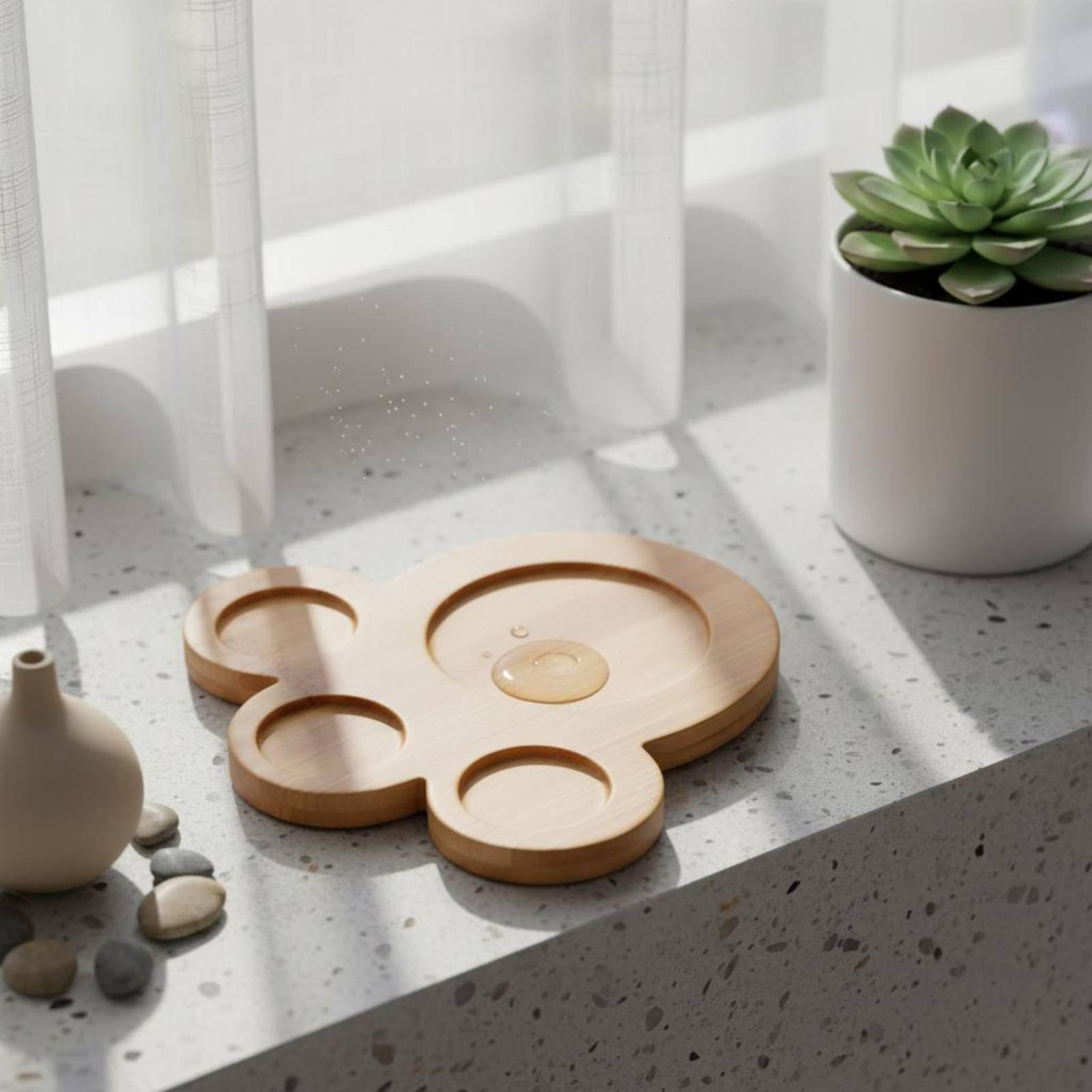 Podkładka pod doniczkę z drewn – Drip Tray Saucer recenzja i cena