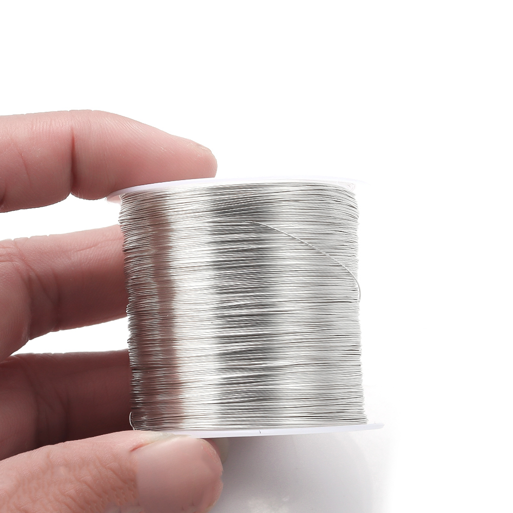 100 m/rolka złoty kolor srebrn – Copper Wire Roll recenzja i cena