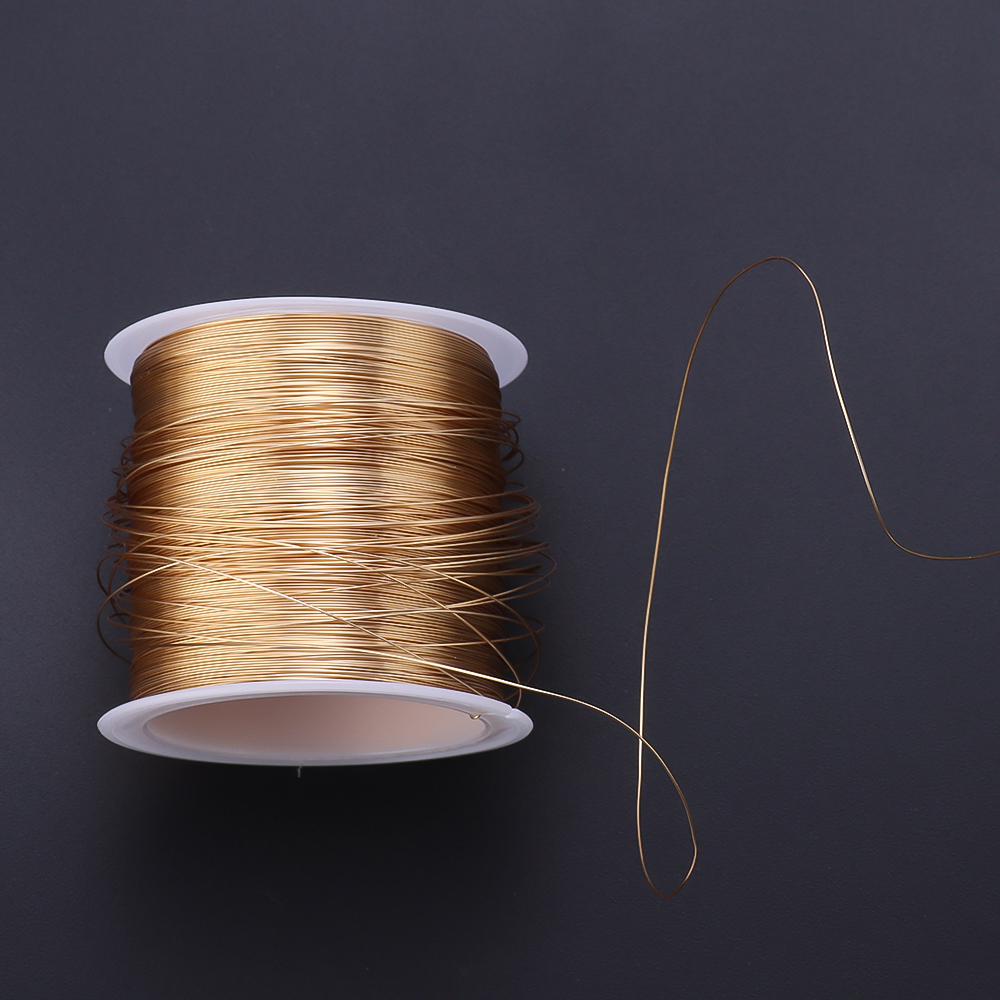 100 m/rolka złoty kolor srebrn – Copper Wire Roll recenzja i cena