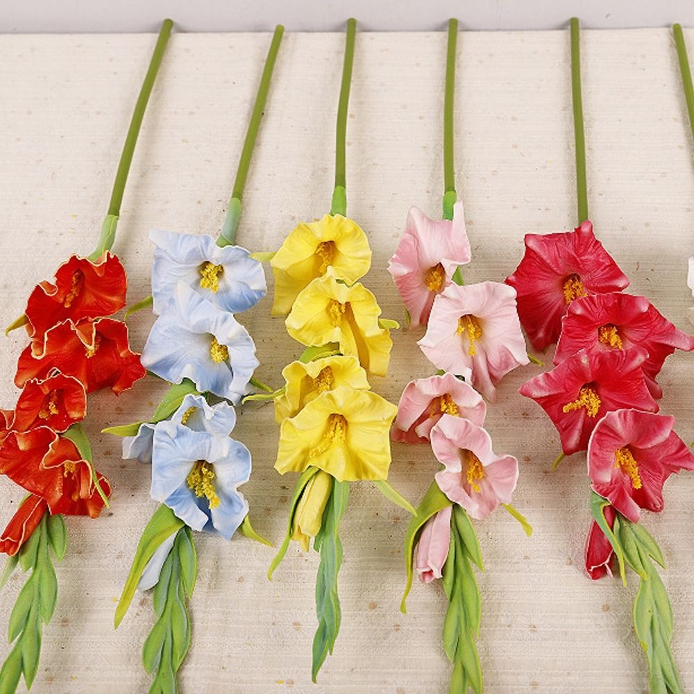 Sztuczne gałązki gladiolusów z – Bonsai Garden Art recenzja i cena