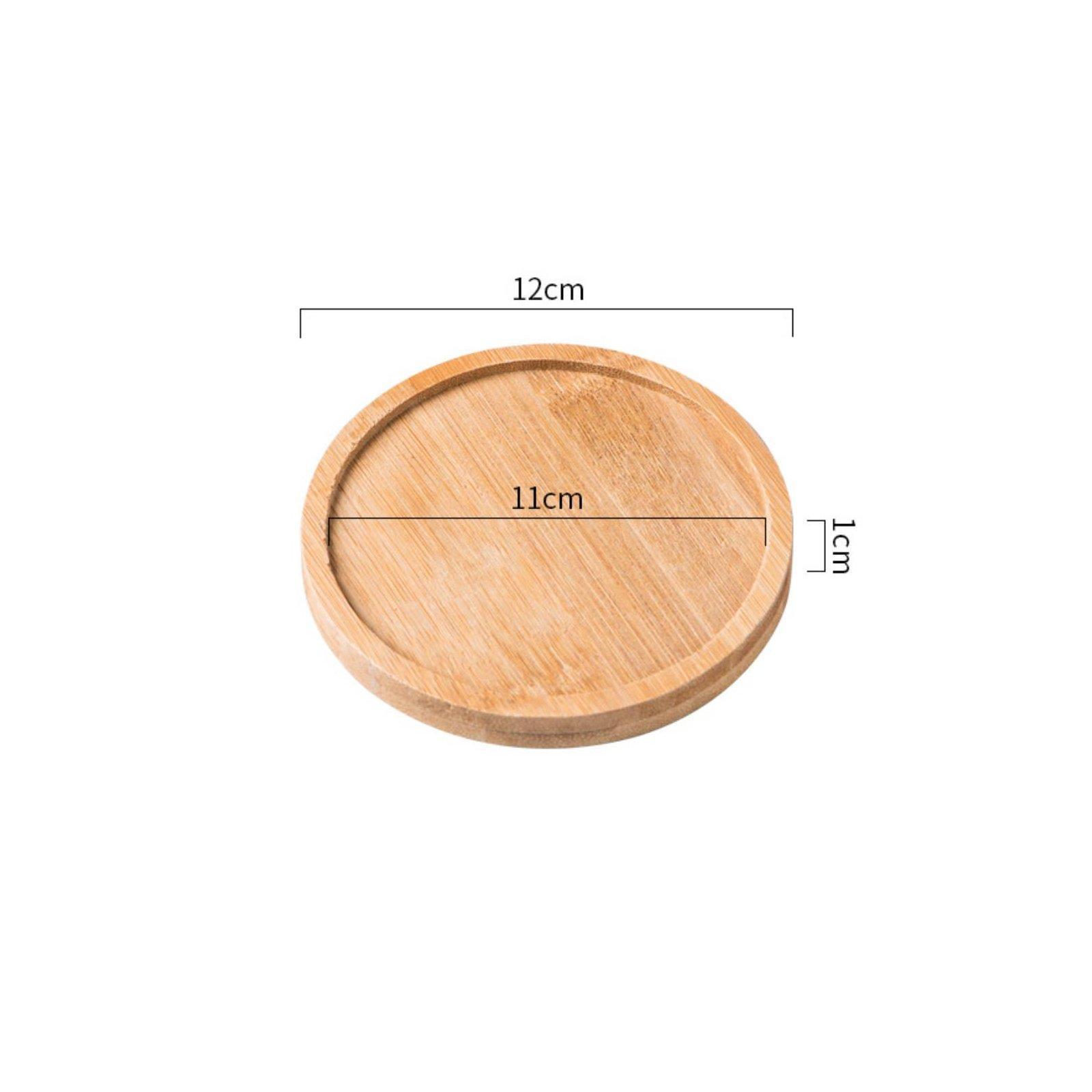 Przemysłowa taca bambusowa pod – Drip Tray Saucer recenzja i cena